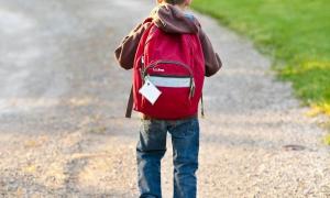 Schule Schulweg Schüler laufen Symbol