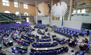 Bundestag Demokratie Deutschland Berlin Reichstag Symbol