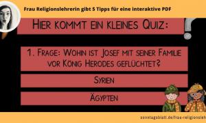 Frau Religionslehrerin gibt 5 Tipps für eine interaktive PDF