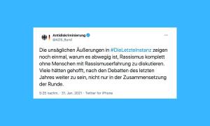 Die Antidiskriminierungsstelle bezog Stellung