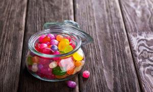 Bonbons im Glas