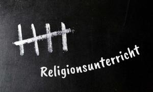 Religionsunterricht Tafel