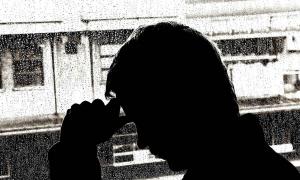 Depression Mann Stimmung