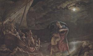 Petrus auf dem Meer
