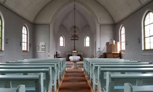 Der Innenraum der Christuskirche Stadtsteinach