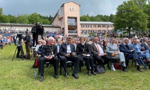Gottesdienst auf dem Hesselberg