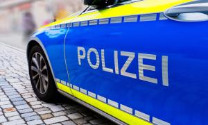 Ein Polizeiauto