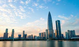 Die chinesische Stadt Shenzen
