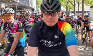 Martin Tontsch beim Radmarathon