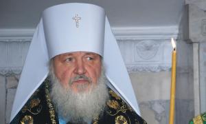 Der russisch-orthodoxe Patriarch Kyrill.