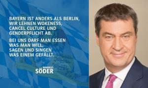 Markus Söders Beitrag auf Instagram