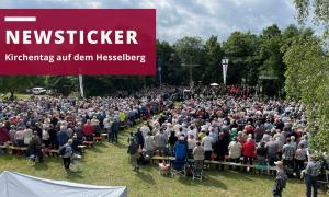 Freiluftgottesdienst auf dem Hesselberg
