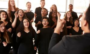 Ein Gospelchor