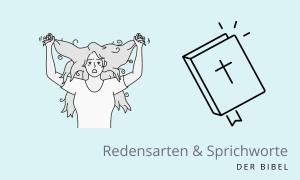 Sich die Haare raufen - Sprichwort aus der Bibel