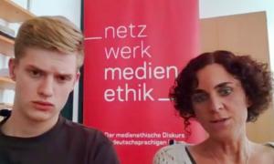 Vincent Schäfer und Claudia Paganini im Gespräch