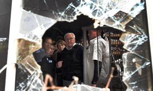 Bundespräsident Frank-Walter Steinmeier ließ sich von Israels Staatspräsident Jitzchak Herzog durch den verwüsteten Kibbuz Beeri führen, wo am 7. Oktober palästinensische Terroristen jeden zehnten Bewohner ermordeten und 50 Menschen verschleppten.