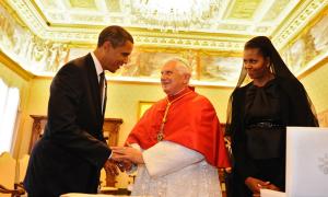 Michelle Obama und der Papst