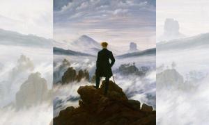 Caspar David Friedrich, Wanderer über dem Nebelmeer