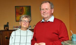 Karin und Henri Schulz aus Trebgast. 