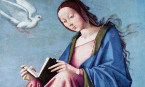 Lesende Maria