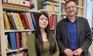 Sabrina Freund und Karl-Heinz Leven.