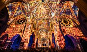 So sah »Luminiscence« im St.-Paulus-Dom Münster aus.