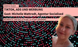 Frau vor Hintergrund