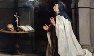 Peter Paul Rubens malte eine Vision von Teresa von Ávila