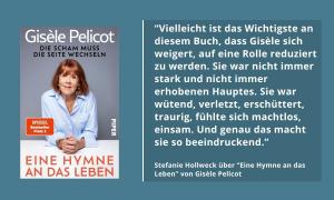 Das Cover von Gisèle Pelicots "Eine Hymne an das Leben"
